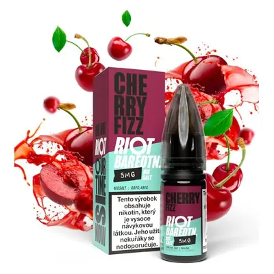 Riot Squad (Riot Squad Salt) 10ml Cherry Fizz (Třešňová směs) Nikotín: 10mg