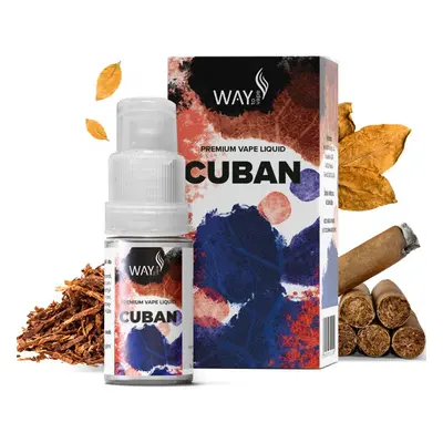 Way To Wape 10ml Cuban Nikotín: 12mg