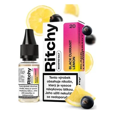 Liqua (Ritchy Salt) 10ml Black Currant Lemon Nikotín: 20mg