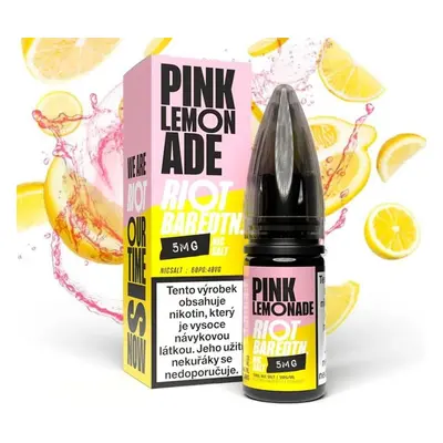 Riot Squad (Riot Squad Salt) 10ml Pink Lemonade (Růžová limonáda) Nikotín: 20mg