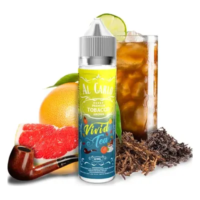 Příchuť Al Carlo Shake and Vape 12/60ml Vivid Tea (Ledový čaj & tabák)