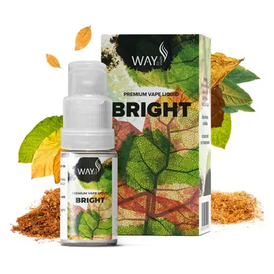 Way To Wape 10ml Bright Nikotín: 3mg