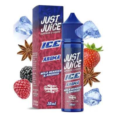 Příchuť Just Juice Shake and Vape 10/60ml ICE Wild Berries & Aniseed