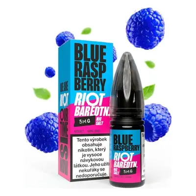 Riot Squad (Riot Squad Salt) 10ml Blue Raspberry (Modrá malina) Nikotín: 20mg