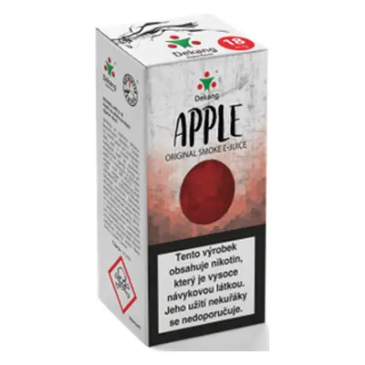 Dekang (Dekang) 10ml Jablko (Apple) Nikotín: 3mg