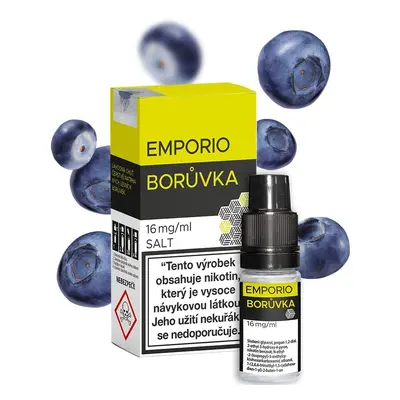 Imperia (Emporio Salt) 10ml Blueberry (Borůvka) Nikotín: 12mg