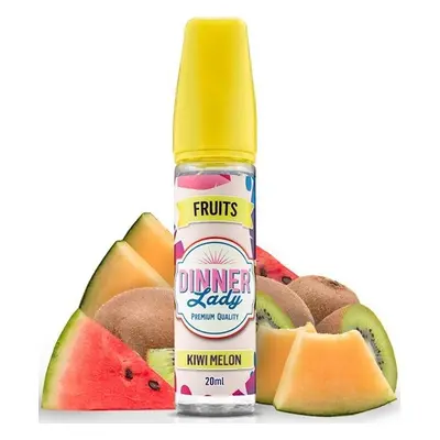 Dinner Lady Příchuť Dinner Lady-Fruits Shake and Vape 10/60ml Kiwi Melon