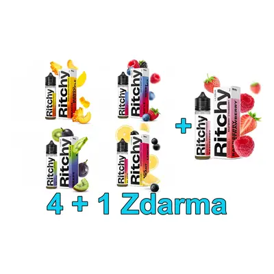 Liqua (Akce) (Liqua Ritchy) 12/60ml 4+1 Zdarma