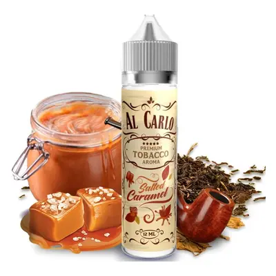 Příchuť Al Carlo Shake and Vape 12/60ml Salted Caramel (Karamel & tabák)