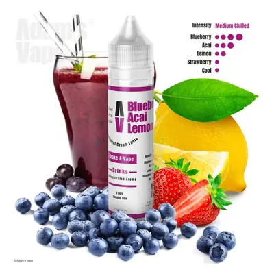 Příchuť Adams Vape Shake and Vape 12/60ml Blueberry Acai Lemonade