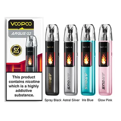 VOOPOO Argus G2 POD elektronická cigareta 1000mAh Barva: Růžová