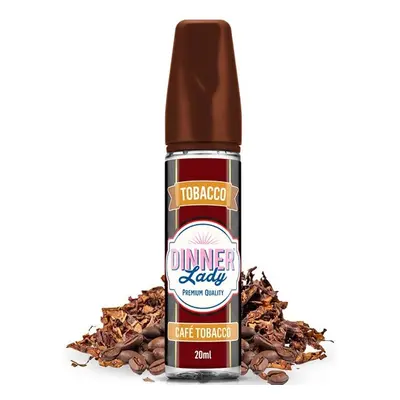 Dinner Lady Příchuť Dinner Lady-Tobacco Shake and Vape 10/60ml Cafe Tobacco