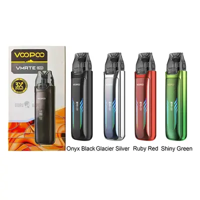 VOOPOO POD Vmate Max elektronická cigareta 1200mAh Barva: Černá