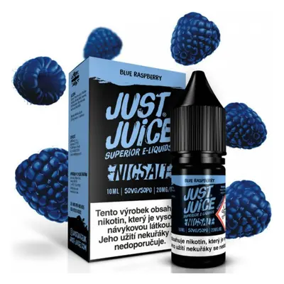 Just Juice (Just Juice Salt) 10ml Blue Raspberry (Modrá malina) Nikotín: 11mg