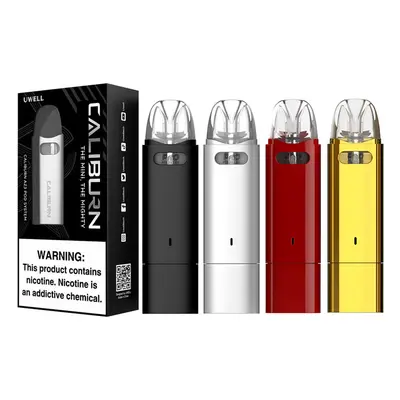 Uwell Caliburn AZ3 POD elektronická cigareta 700mAh Barva: Černá