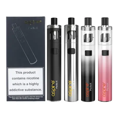 aSpire PockeX elektronická cigareta 1500mAh Barva: Bílá