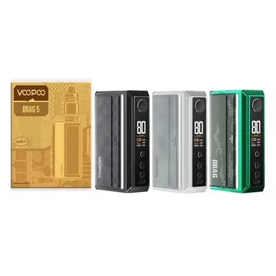 Grip VOOPOO DRAG 5 MOD 177W Barva: Nerezová