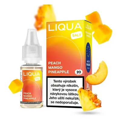 Liqua (Liqua Salt) 10ml Peach Mango Pineapple Nikotín: 20mg