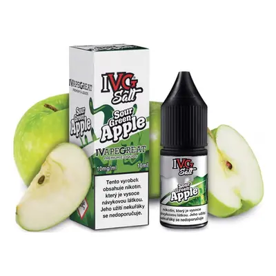 IVG (IVG Salt) 10ml Sour Green Apple Nikotín: 10mg