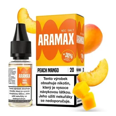 Aramax (Aramax Salt) 10ml Peach Mango Nikotín: 20mg