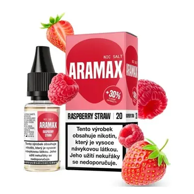 Aramax (Aramax Salt) 10ml Raspberry Straw Nikotín: 10mg