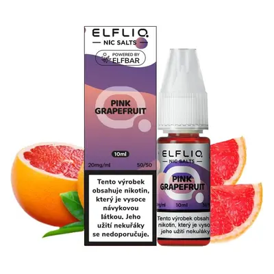 Elf Bar (Elf Bar Elfliq Salt) 10ml Pink Grapefruit Nikotín: 20mg