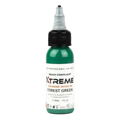 Tetovací barvy XTreme Ink - Forest Green 30ml