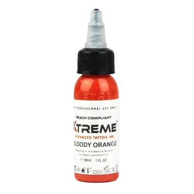 Tetovací barvy XTreme Ink - Bloody Orange 30ml