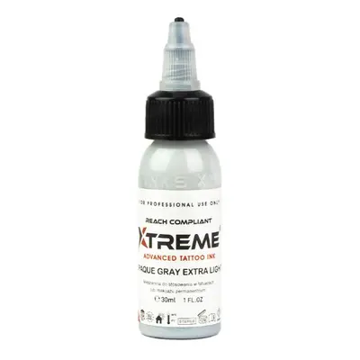 Tetovací barvy XTreme Ink - Opaque Gray Extra Light 30ml