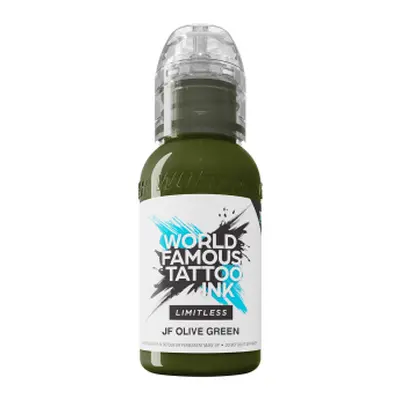 Tetovací barvy WORLD FAMOUS LIMITLESS - JF OLIVE GREEN - 30ML