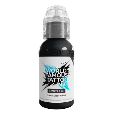 Tetovací barvy WORLD FAMOUS LIMITLESS - DARK GREYWASH - 30ML