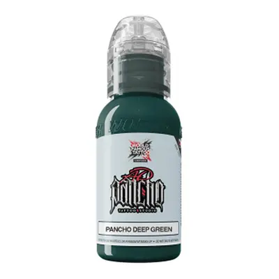 Tetovací barvy WORLD FAMOUS LIMITLESS - A.D. Pancho Deep Green - 30ML