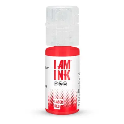 Tetovací barvy I AM INK - Laser red (Light red) 10ml