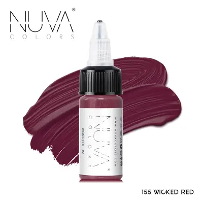 Nuva Colors - 155 Wicked Red 15ml