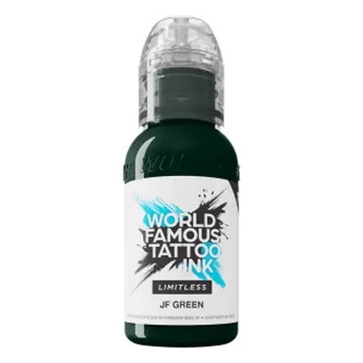 Tetovací barvy WORLD FAMOUS LIMITLESS - JF Green - 30ML