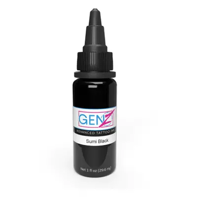 Tetovací barvy Intenze Gen-Z - Black Sumi 30ml