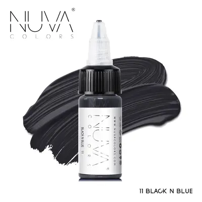 Nuva Colors - 11 Black N Blue 15ml