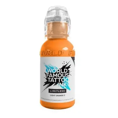 Tetovací barvy WORLD FAMOUS LIMITLESS - LIGHT ORANGE 2 - 30ML