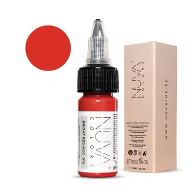 Nuva Colors - Modifier - 975 Bright Red Mod - 15ml (Reach Compliant)