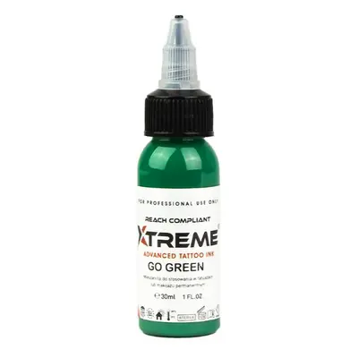 Tetovací barvy XTreme Ink - Go Green 30ml