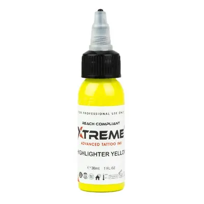 Tetovací barvy XTreme Ink - Highlighter Yellow 30ml