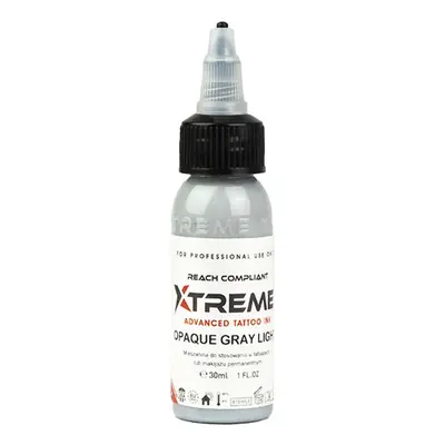 Tetovací barvy XTreme Ink - Opaque Gray Light 30ml