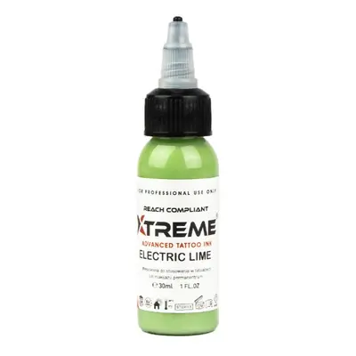 Tetovací barvy XTreme Ink - Electric Lime 30ml