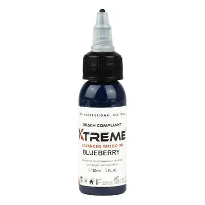 Tetovací barvy XTreme Ink - Blueberry 30ml