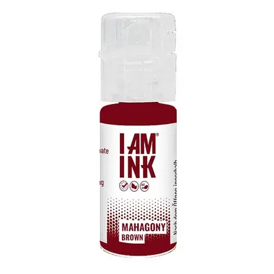 Tetovací barvy I AM INK - Mahagony Brown 10ml