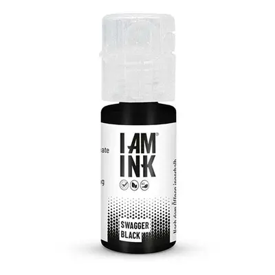 Tetovací barvy I AM INK - Swagger Black (na výpln? a blackwork) 10ml