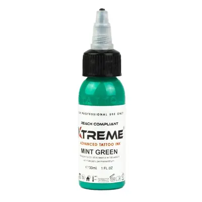 Tetovací barvy XTreme Ink - Mint Green 30ml