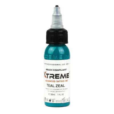 Tetovací barvy XTreme Ink - Teal Zeal 30ml