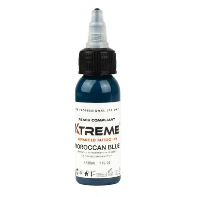 Tetovací barvy XTreme Ink - Moroccan Blue 30ml