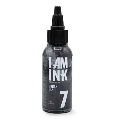 Tetovací barvy I AM INK I AM INK- Second Generation 7 - Urban Black - 100ml 02/2025